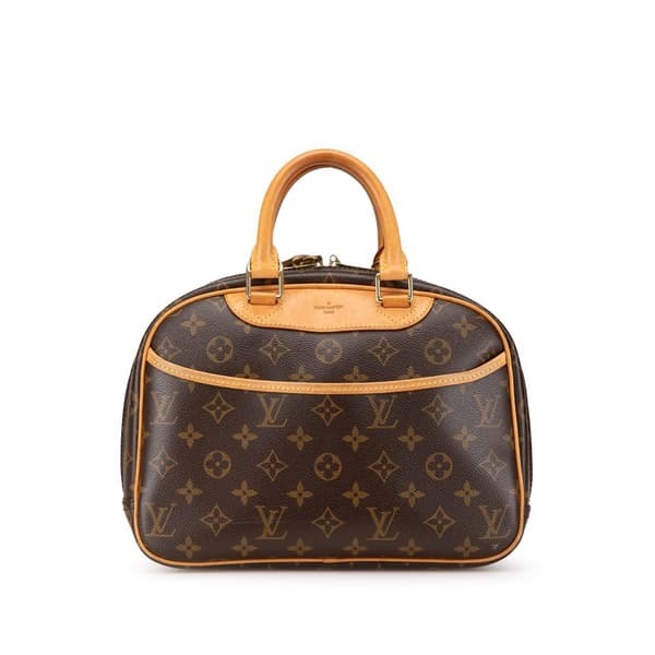Pre-owned Louis Vuitton Monogram Trouville Brown