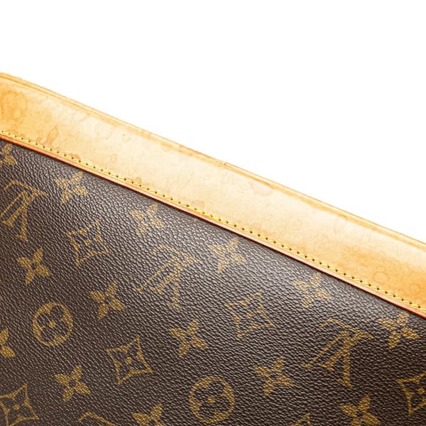Pre-owned Louis Vuitton Monogram Alma PM Brown