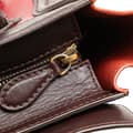 Miniatyrbillede 7 af 10: Pre-owned Celine Nano Tricolor Leather Luggage Tote Red
