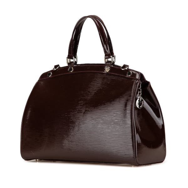 Pre-owned Louis Vuitton Electric Epi Brea MM Purple