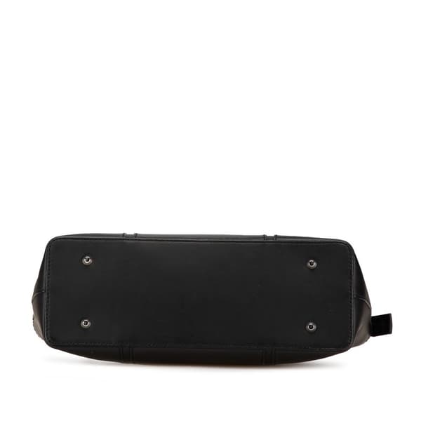Pre-owned Burberry Leather Handbag Black
