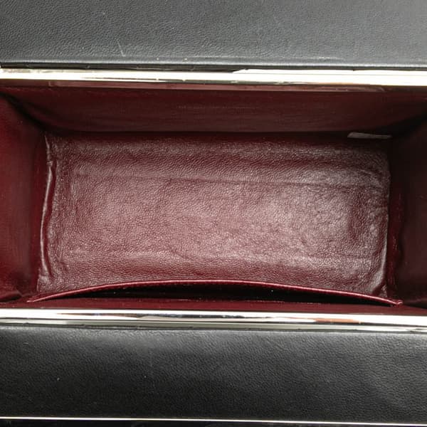 Pre-owned Chanel Quilted Lambskin Leather Box Bag Black