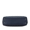 Pikkukuva 3 / 10: Pre-owned Chanel Large Caviar Coco Top Handle Bag Blue