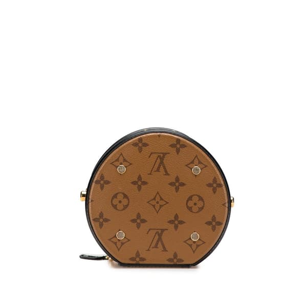Pre-owned Louis Vuitton Monogram Reverse Cannes Brown