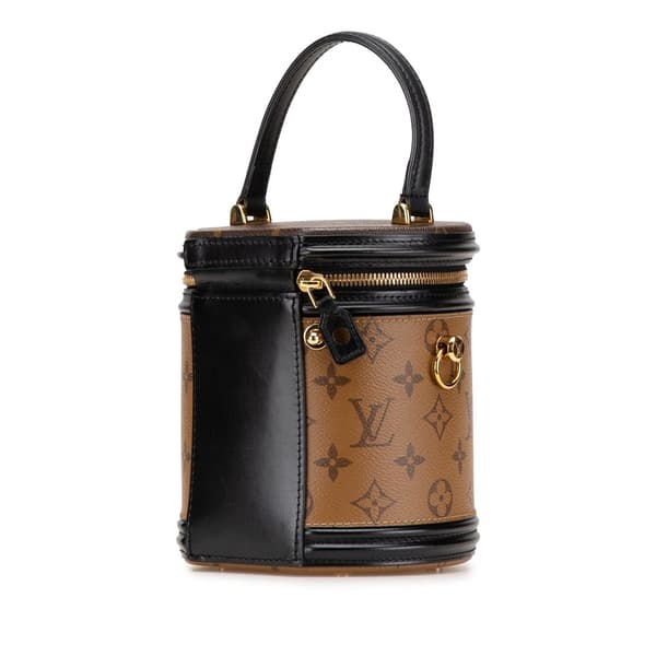 Pre-owned Louis Vuitton Monogram Reverse Cannes Brown