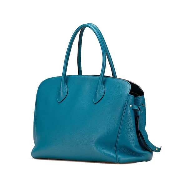 Pre-owned Louis Vuitton Veau Nuage Milla MM Blue