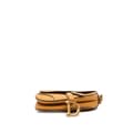 Miniatyrbilde 3 av 10: Pre-owned Dior Mini Grained Calfskin Saddle Bag Brown