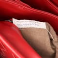 Miniatyrbillede 7 af 10: Pre-owned Bottega Veneta Mini Nappa Intrecciato Roma Satchel Red