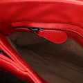 Miniatyrbillede 8 af 10: Pre-owned Bottega Veneta Mini Nappa Intrecciato Roma Satchel Red