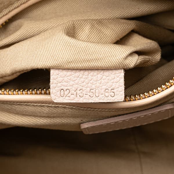 Pre-owned Chloé Medium Leather Paraty Satchel Pink