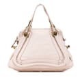 Pikkukuva 1 / 10: Pre-owned Chloé Medium Leather Paraty Satchel Pink