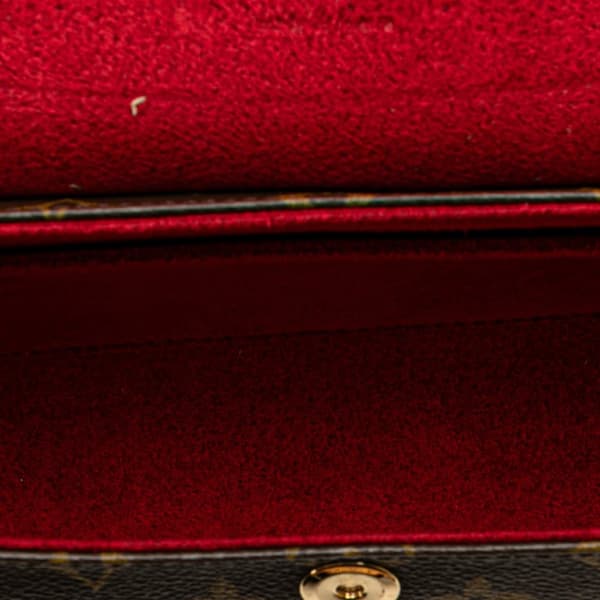 Pre-owned Louis Vuitton Monogram Sonatine Brown