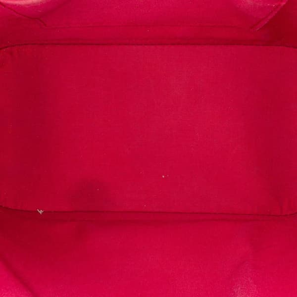 Pre-owned Louis Vuitton Monogram Vernis Alma BB Red