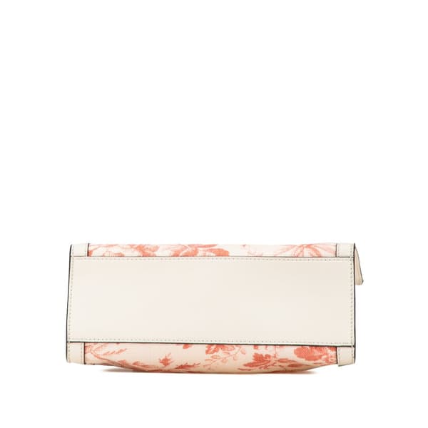 Pre-owned Gucci GG Ribbon Herbarium Satchel Pink