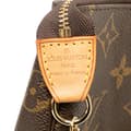 Miniatyrbillede 5 af 7: Pre-owned Louis Vuitton Monogram Mini Pochette Accessoires Brown