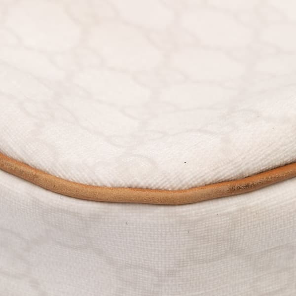 Pre-owned Gucci GG Supreme Pop Handbag White