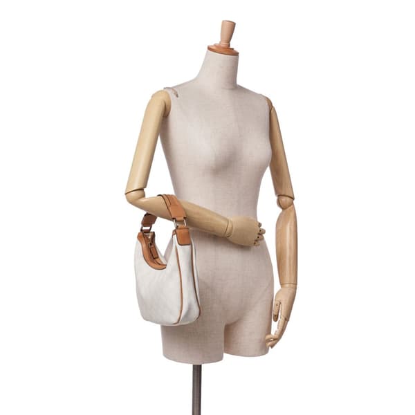 Pre-owned Gucci GG Supreme Pop Handbag White