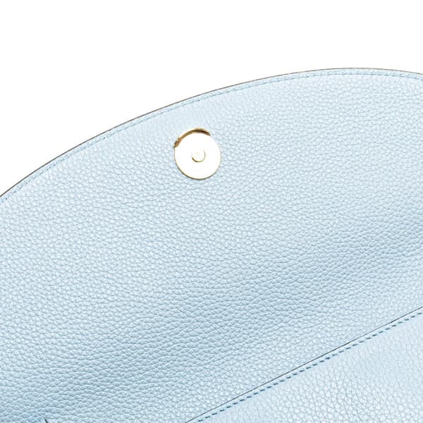 Pre-owned Gucci Small Leather Zumi Satchel Blue