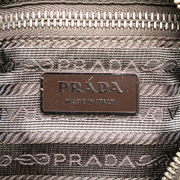 Pre-owned Prada Tessuto Stampato Satchel Pink