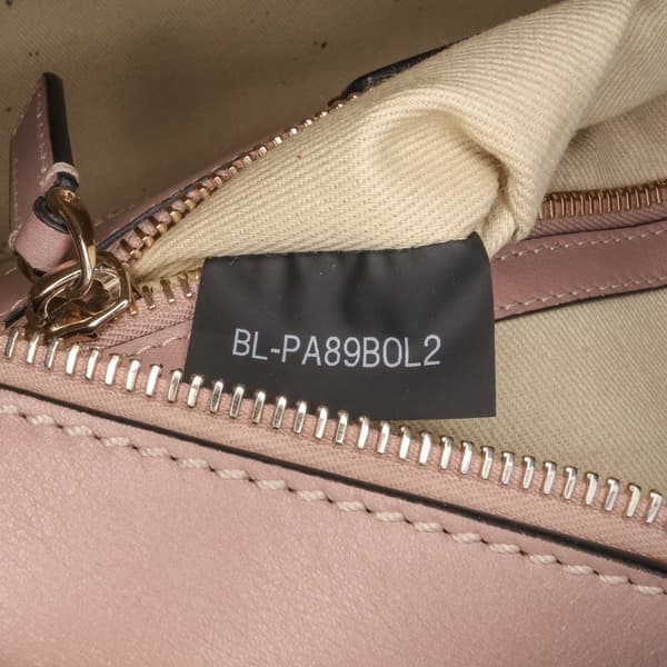 Pre-owned Valentino Leather Rockstud Dome Top Handle Bag Brown