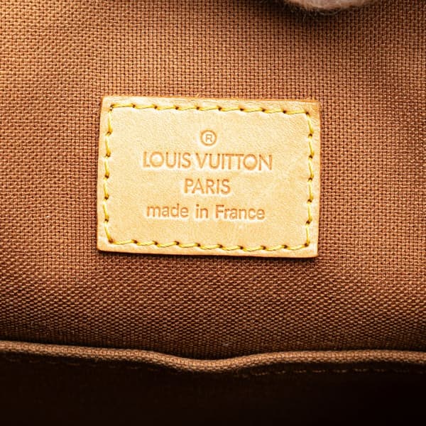 Pre-owned Louis Vuitton Monogram Batignolles Vertical PM Brown