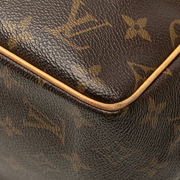 Pre-owned Louis Vuitton Monogram Batignolles Vertical PM Brown