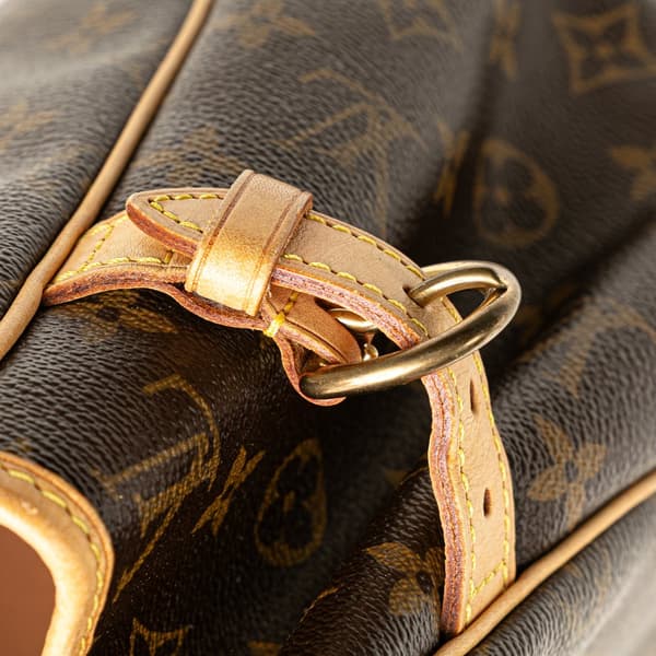 Pre-owned Louis Vuitton Monogram Batignolles Vertical PM Brown