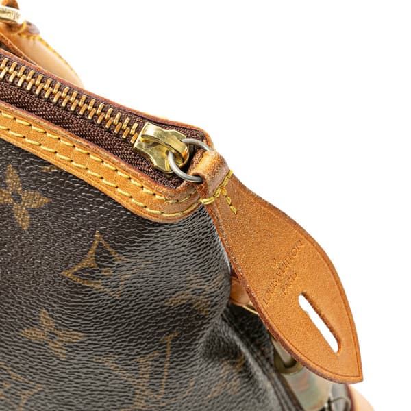 Pre-owned Louis Vuitton Monogram Lockit PM Brown