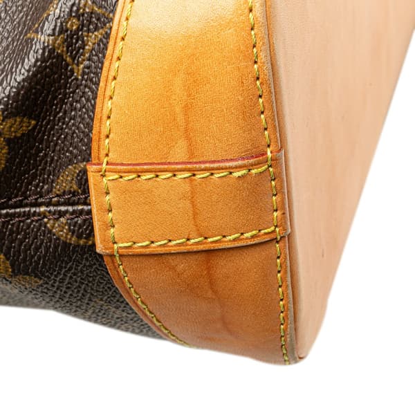 Pre-owned Louis Vuitton Monogram Lockit PM Brown
