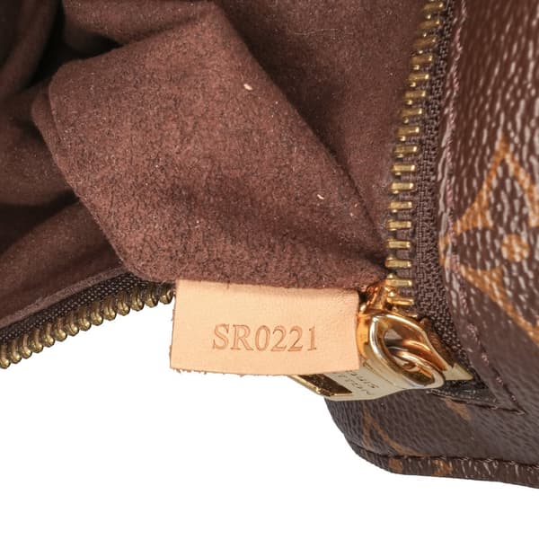 Pre-owned Louis Vuitton Monogram Pochette Metis Brown