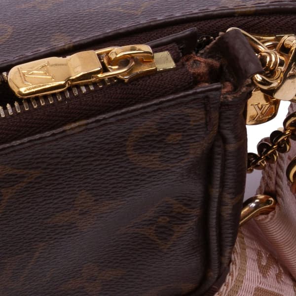 Pre-owned Louis Vuitton Monogram Multi Pochette Accessoires Brown