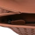 Miniatyrbillede 10 af 10: Pre-owned Bottega Veneta Nappa Intrecciato Satchel Brown