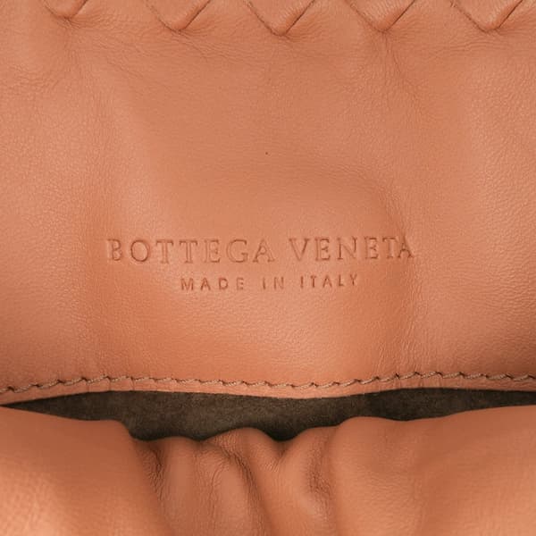 Pre-owned Bottega Veneta Intrecciato Flap Satchel Brown