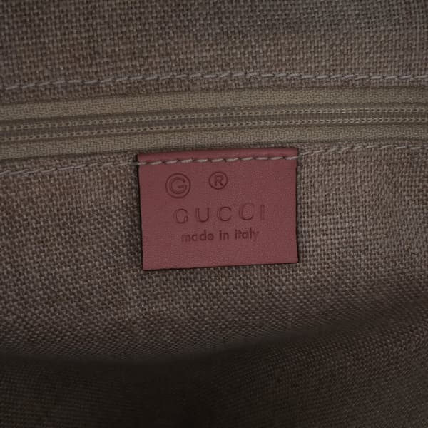 Pre-owned Gucci Medium Microguccissima Dome Satchel Pink