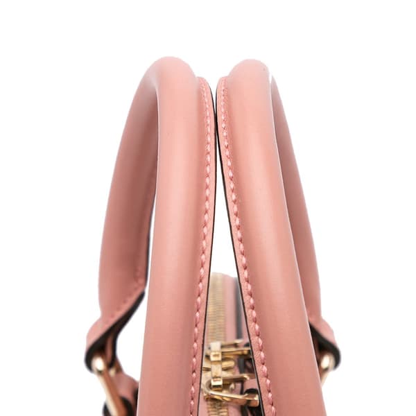 Pre-owned Gucci Medium Microguccissima Dome Satchel Pink