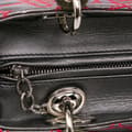 Miniatyrbillede 7 af 10: Pre-owned Dior Anselm Reyle Medium Metallic Lambskin Cannage Lady Dior Gray