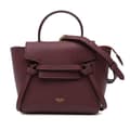 Pikkukuva 1 / 10: Pre-owned Celine Pico Grained Calfskin Belt Bag Red