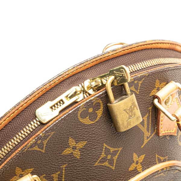 Pre-owned Louis Vuitton Monogram Ellipse PM Brown