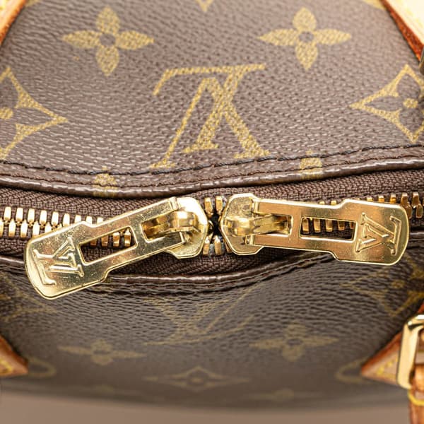 Pre-owned Louis Vuitton Monogram Alma PM Brown