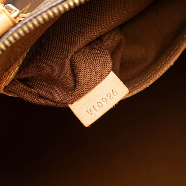 Pre-owned Louis Vuitton Monogram Alma PM Brown