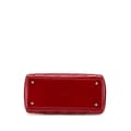 Miniatyrbilde 3 av 10: Pre-owned Dior Medium Patent Cannage Lady Dior Red