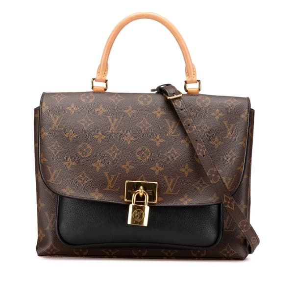 Pre-owned Louis Vuitton Monogram Marignan Brown
