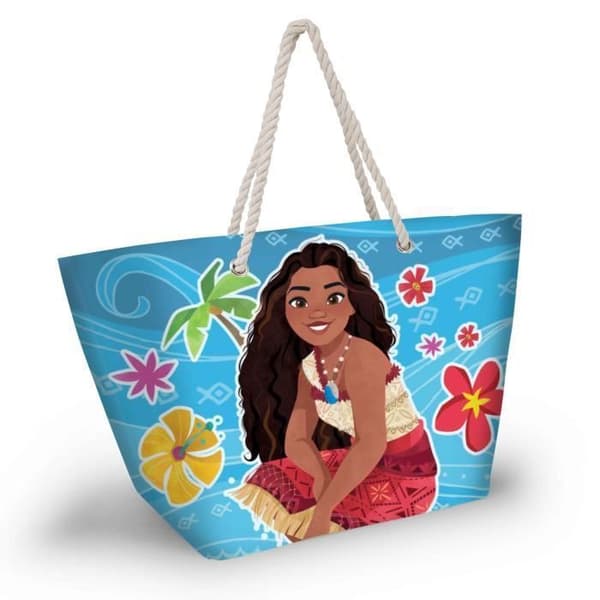 Strandväska Sol - Disney Vaiana Hav - Blå - One size