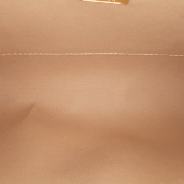 Pre-owned Louis Vuitton Monogram Vernis Santa Monica Brown