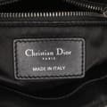 Miniatyrbild 5 av 10: Pre-owned Dior Mini Satin Cannage Strass Crystal Embellished Lady Dior Black