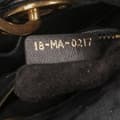 Miniatyrbild 6 av 10: Pre-owned Dior Mini Lambskin Cannage Studded Supple Lady Dior Black