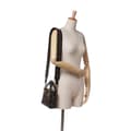 Miniatyrbild 10 av 10: Pre-owned Dior Mini Lambskin Cannage Studded Supple Lady Dior Black
