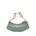 Pikkukuva 1 / 10: Pre-owned Fendi Leather O'lock Swing Satchel Green