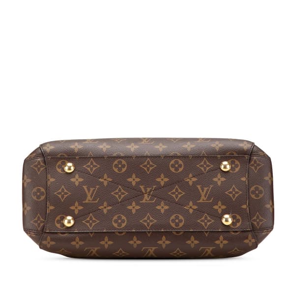 Pre-owned Louis Vuitton Monogram Montaigne MM Brown
