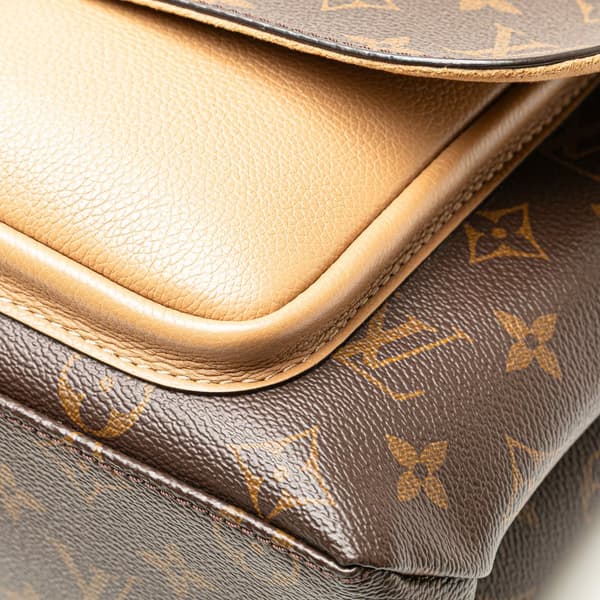 Pre-owned Louis Vuitton Monogram Marignan Brown